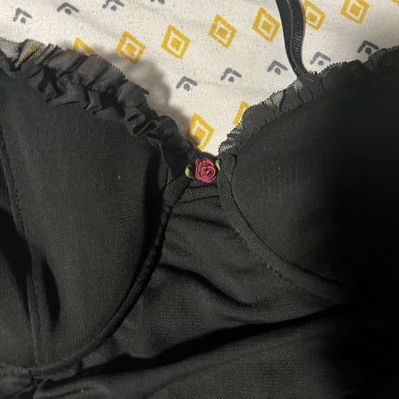 Garage Corset Mesh Mini Dress - Picture 2 of 4